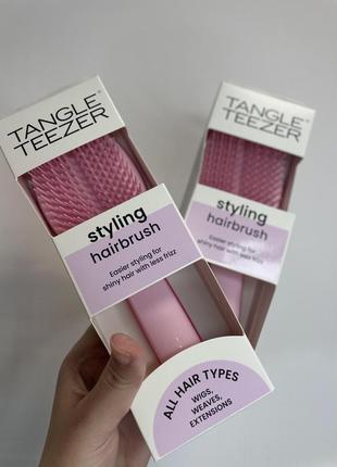 Щетка для волос tangle teezer the ultimemate styler sweet pinkрозческа3 фото