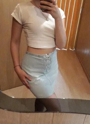 Джинсова спідниця