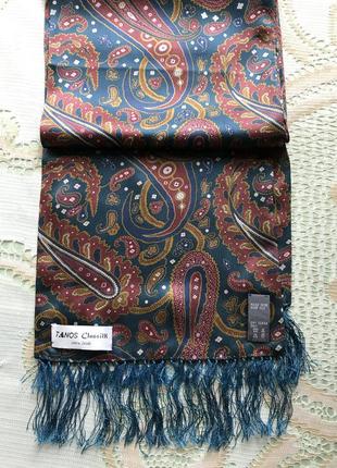 Элегантный шарф из натурального шелка2 фото