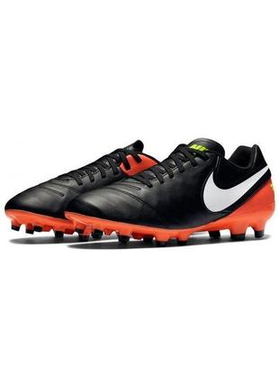 Бутси nike tiempo genio ii leather fg 819213-0185 фото