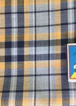 Ткань в клетку костюмная времен срсер
