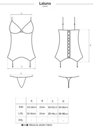 Эротический корсет laluna obsessive3 фото