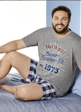 Костюм футболка и шорты пижама xxl 4xlкостюм для дома