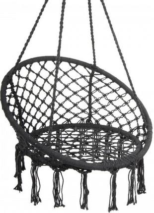 Гамак крісло (ширина 100см, бавовна, білий, подушки) 483в-1/352 фото