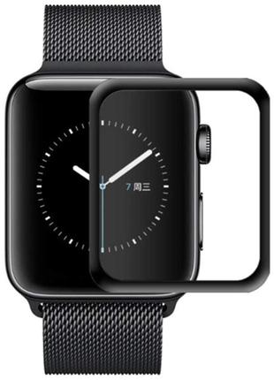 Полімерна плівка 3d (full glue) (тех.пак) для apple watch 44mm
