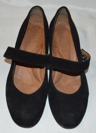 Туфлі замш manfield розмір 39 38, туфли