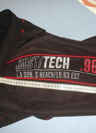 Плавальні шорти чоловічі розмір м 46-48 чорні для плавання на пляж в басейн6 фото