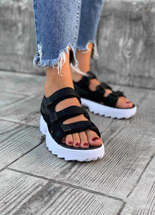 Босоніжки босоножки fila sandal сандалі сандалии5 фото