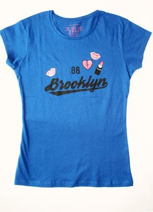 Жіноча футболка brooklin atmosphere primark1 фото