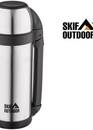 Термос skif outdoor traveller silver 1.5l