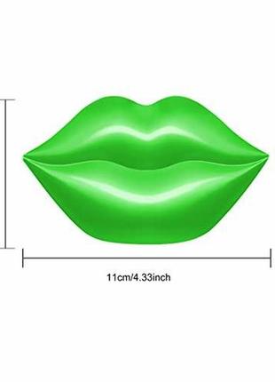 Патчи для губ bioaqua avocado moisturizing lip mask с авокадо 20 штук4 фото