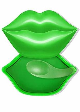 Патчи для губ bioaqua avocado moisturizing lip mask с авокадо 20 штук5 фото