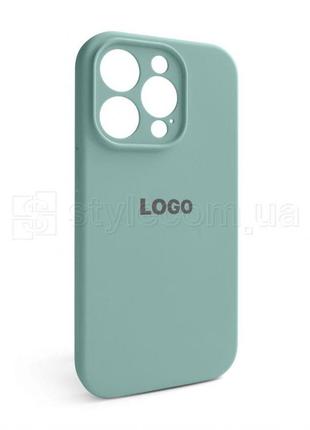 Чехол full silicone case для apple iphone 14 pro turquoise (17) закрытая камера