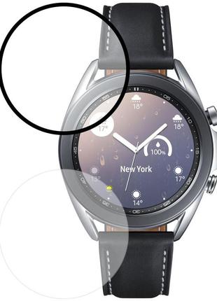 Полімерна плівка 3d (full glue) (тех.пак) для samsung galaxy watch 3 41mm