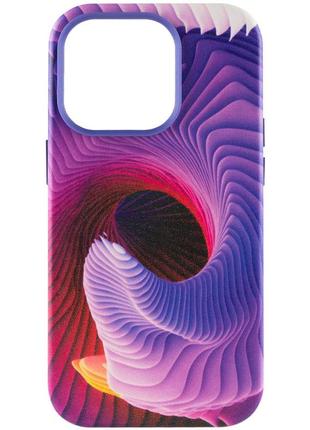 Шкіряний чохол colour splash with magsafe для apple iphone 13 pro max (6.7")