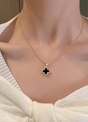 Кольє чотирлистий конюшина золотаве