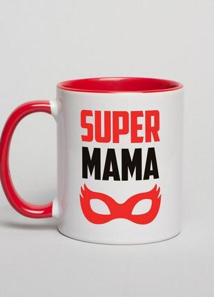 Кружка "super mama"