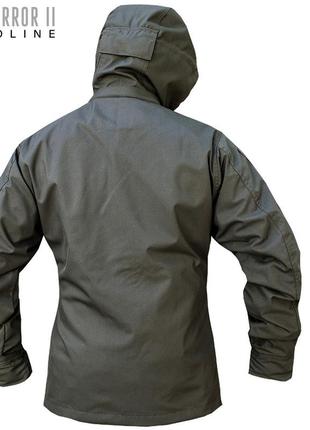 Куртка тактична (antiterror ii) мембрана olive2 фото