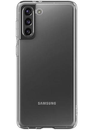 Tpu чохол epic transparent 1,5mm full camera для samsung galaxy s21
