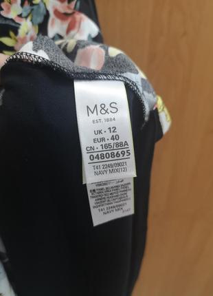 Ассиметричное летнее платье m&s4 фото