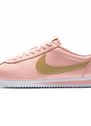 Кроссовки женские nike cortez, розовые (найк кортез, найки, кросівки)2 фото