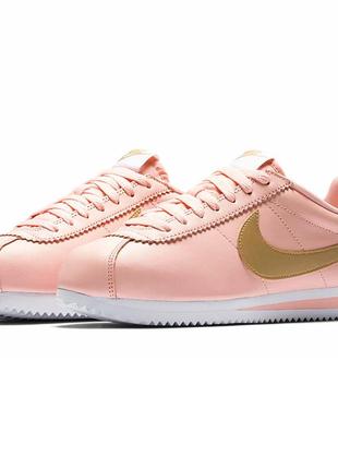 Кроссовки женские nike cortez, розовые (найк кортез, найки, кросівки)3 фото