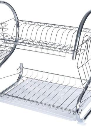 Органайзер для сушки посуды и кухонных приборов wet dish organiser 8051s art-04484 фото
