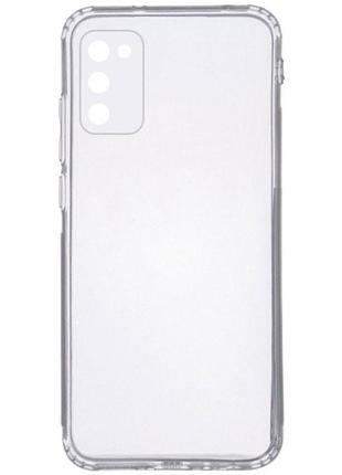 Tpu чохол getman clear 1,0 mm для samsung galaxy a02s