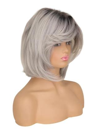 Парик gloria пепельный блонд омбре, термоволокно dc ombre, 8in