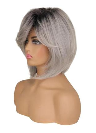 Парик gloria пепельный блонд омбре, термоволокно dc ombre, 8in