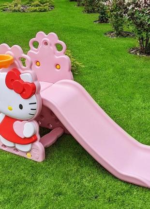 Дитяча гірка "hello kitty" hk2018-1a7 фото