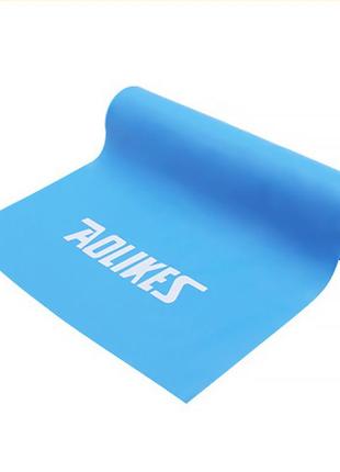 Еластична стрічка aolikes ld-3605 blue 200 см для йоги та пілатесу фітнесу та силових тренувань