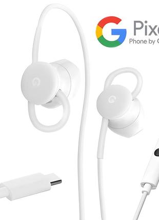 Наушники google pixel earbuds usb type-c (ga00485) (новые, без коробки)