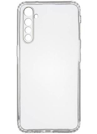 Tpu чохол getman transparent 1,0 mm для realme xt