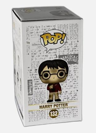 Гарри поттер фигурка funko pop harry potter гарри поттер с камнем игровая виниловая...
