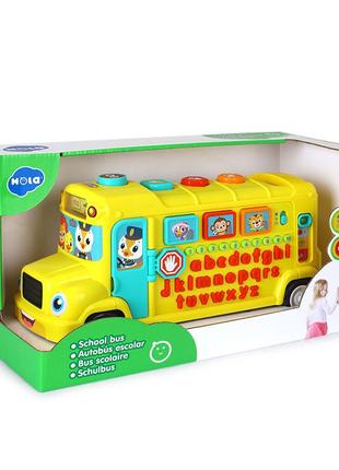 Музична іграшка шкільний автобус 3126 англійською мовою2 фото