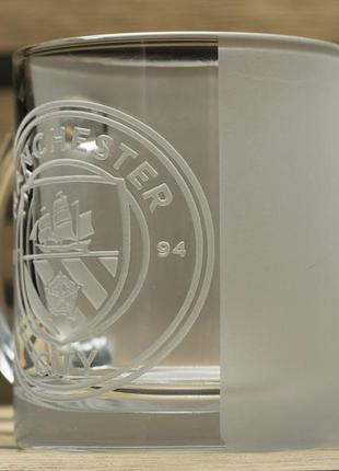 Чашка 320 мл з гравіюванням манчестер сіті  manchester football club, подарунок для друга5 фото
