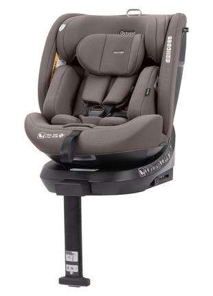 Автокрісло carrello octopus crl-16002 sandstone beige i-size 40-150см isofix, поворот, опор.стійка /