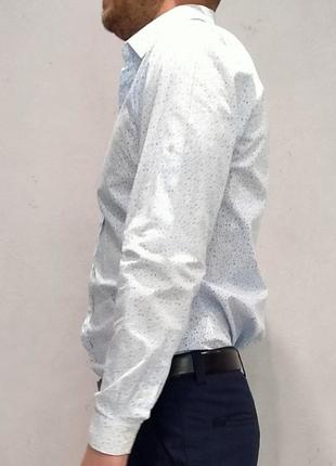 Рубашка zara man с цветочным принтом4 фото