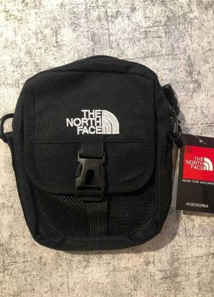 Сумка the north face барсетка tnf чорний колір guess carhartt patagonia чоловіча сумка месенджер кросбоді мужская сумка через плечо