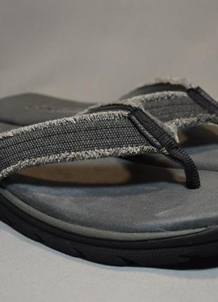 Шльопанці в'єтнамки hombre skechers relaxed fit supreme сандалі босоніжки чоловічі т 43-44/28