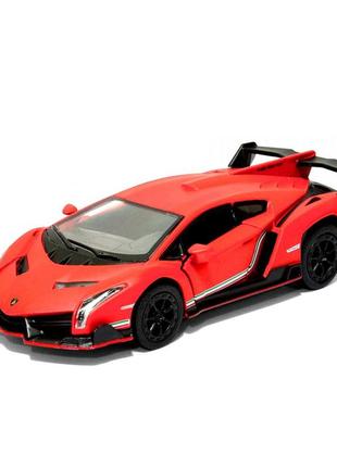 Колекційна іграшкова машинка matte lamborghini kt5370w інерційна  (red)