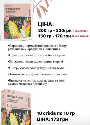 Пророщі зерна для схуднення