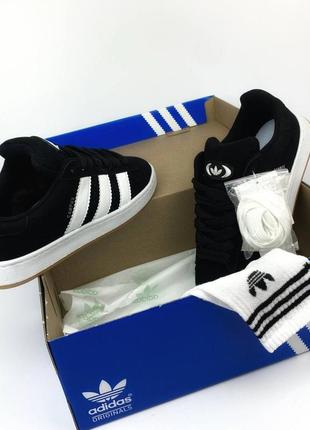 Акция! всего 2200!неимоверные adidas campus black&white