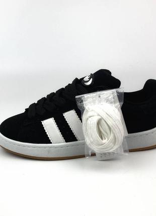 Акция! всего 2200!неимоверные adidas campus black&white3 фото