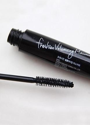 Тушь для ресниц the face shop freshian volumizing mascara4 фото