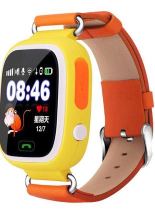 Смарт-часы детские uwatch q90 gps контроль звонки сообщения sos wi-fi7 фото