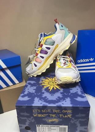 Новые adidas superturf adventure sean wotherspoon x hot wheels,2 фото