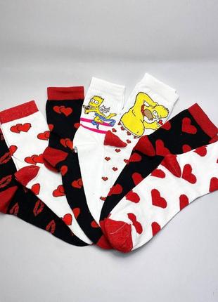 Стильний набір шкарпеток чоловікам на 12 пар 40-45 р оригінальні повсякденні та різнобарвні, прикольні, довгі9 фото