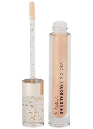 Глянсовий блиск для губ з ефектом сяйва nabla shine theory lip gloss renaissance 3 мл